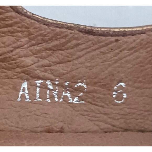 Jeffrey Campbell Aina2 Ibiza Last Handmade Leather T Strap Mary Jane Pump Sz 6 - Picture 11 of 13